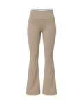 Outline flare leggings | Cream