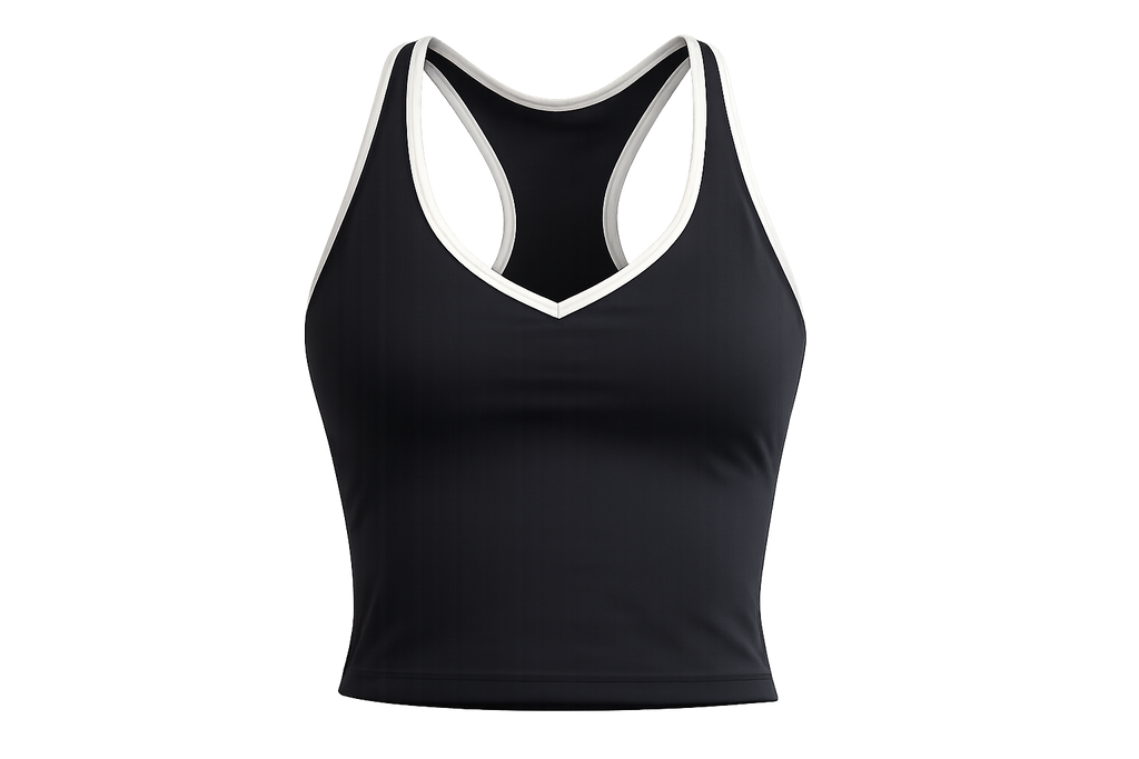 Outline tank | Black