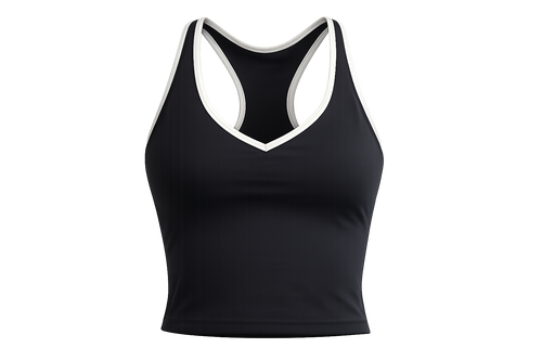 Outline tank | Black