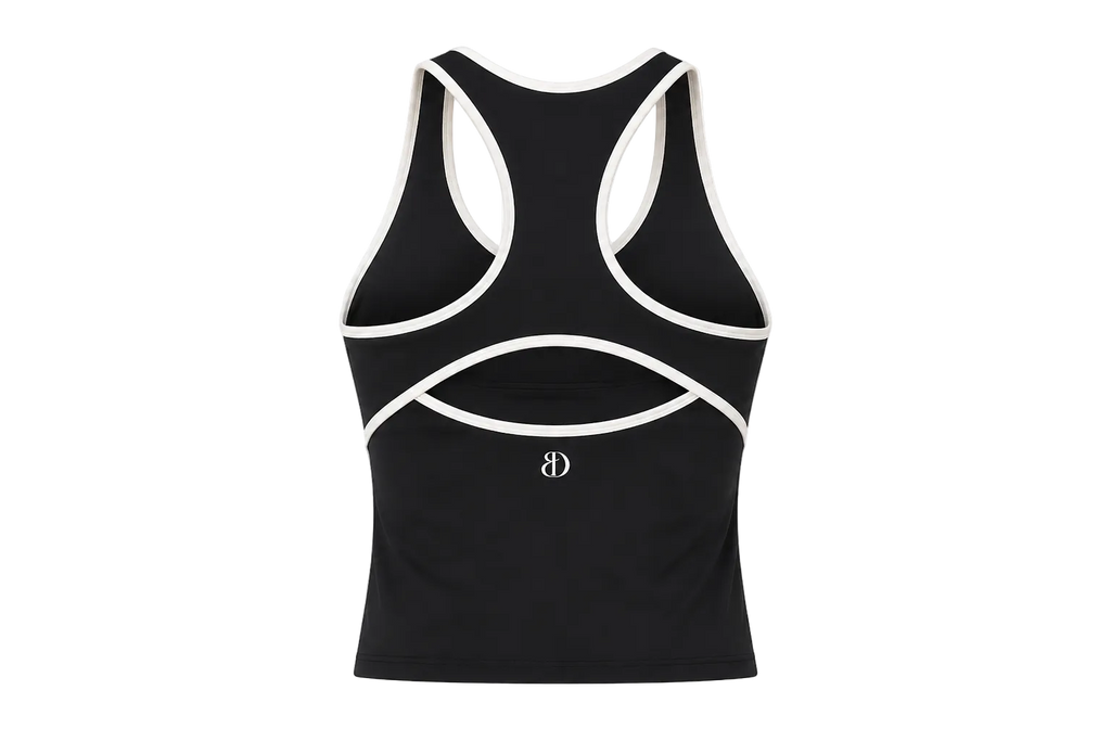 Outline tank | Black