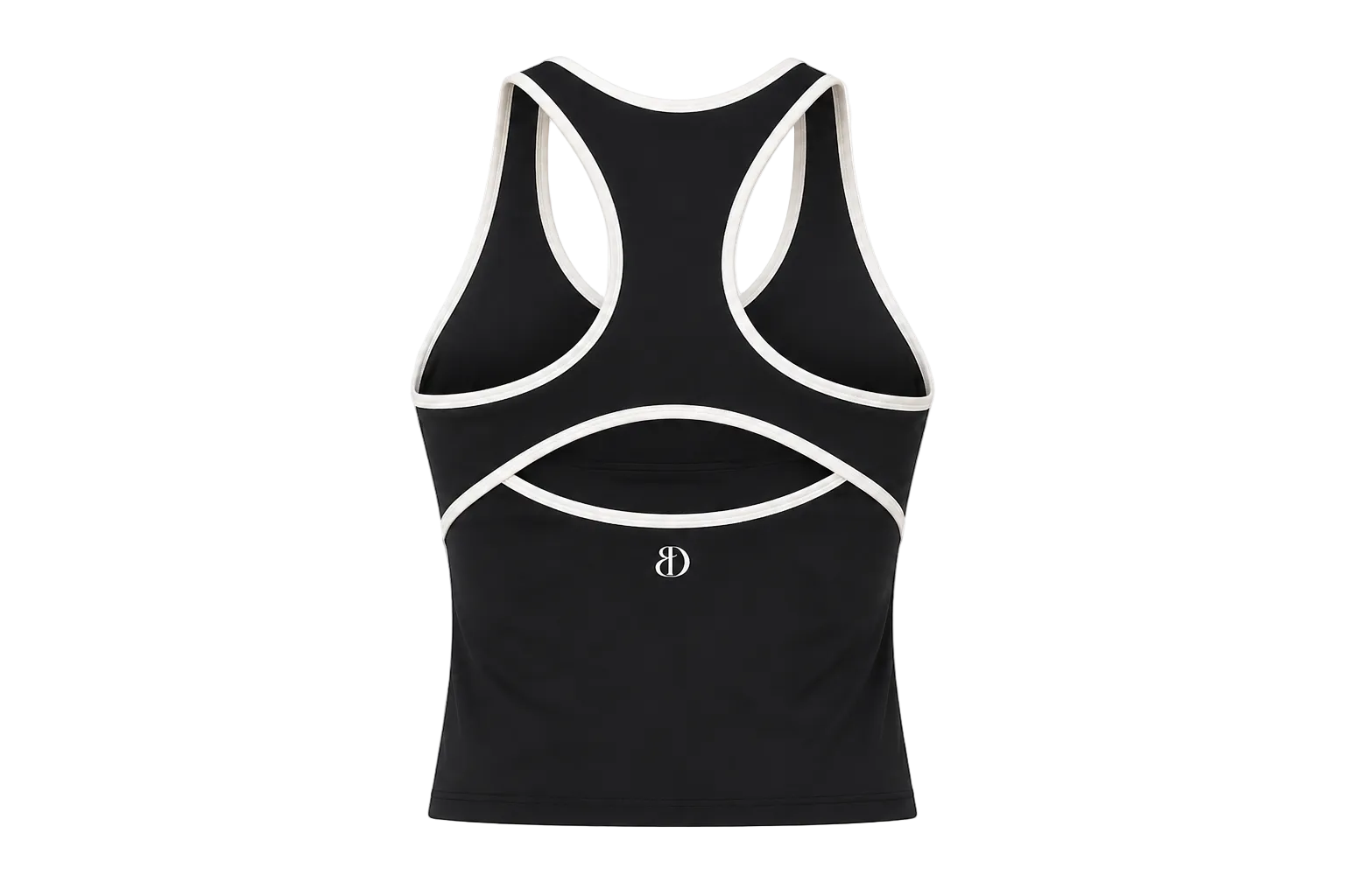 Outline tank | Black