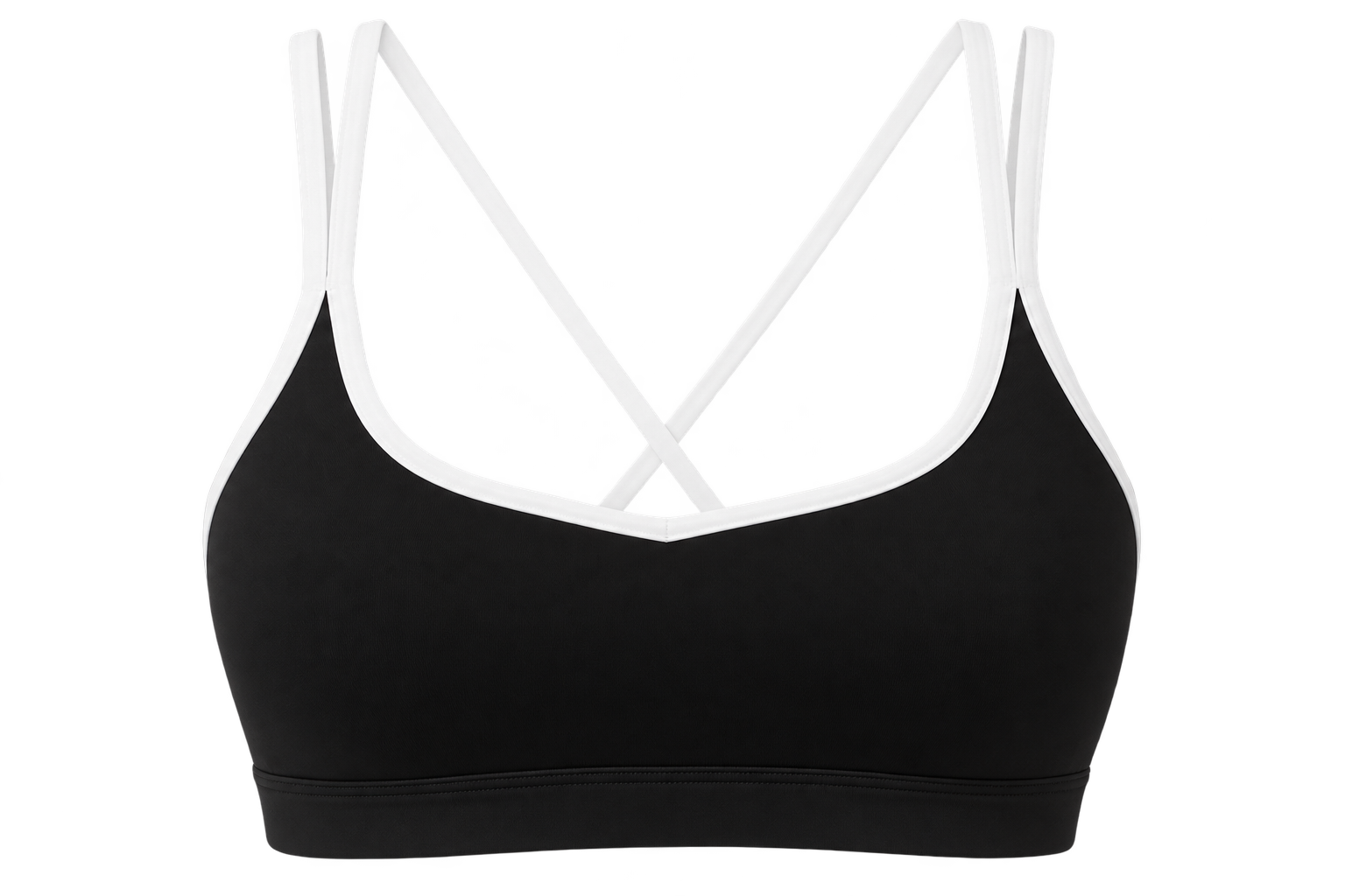 Outline crop | Black